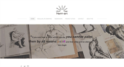 Desktop Screenshot of harri-art.co.uk